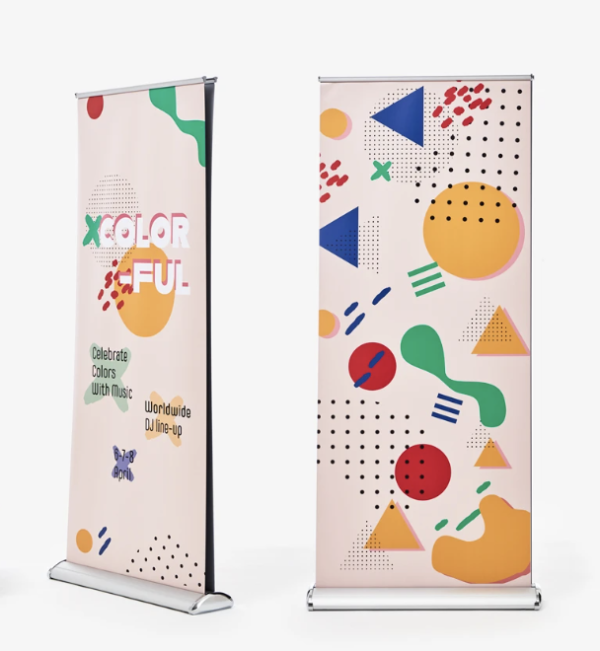 DualView Deluxe Double-Sided Roll-Up
