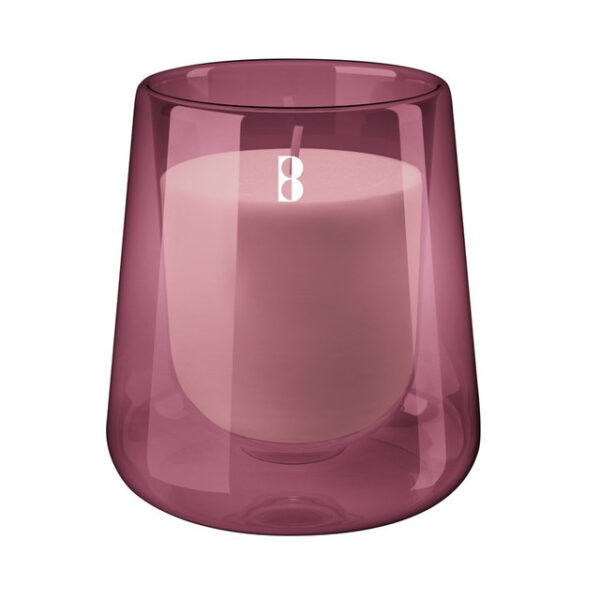 Lumière Bloom Starter Kit – Cedarwood & Vetiver (Pink Glass)